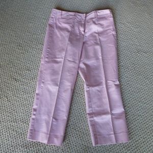 ANN TAYLOR PINK PANTS - CROP
